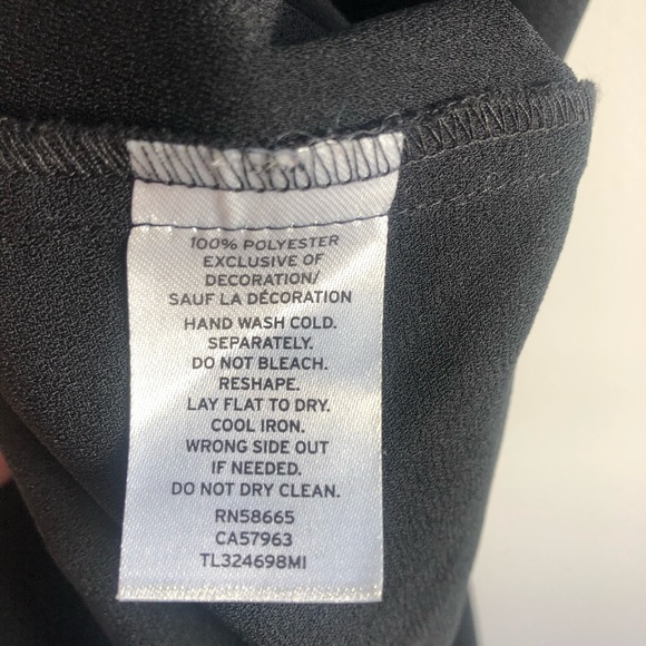 Leith little black dress jeweled neckline medium - Picture 8 of 8